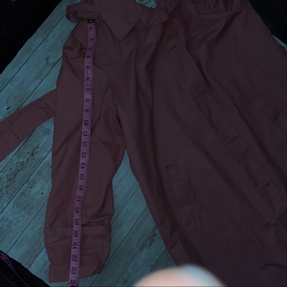 Woman’s London Fog Pink Trench Coat Size 12 Petite - Picture 7 of 9